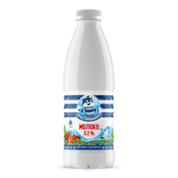 Молоко питьевое ультрапастеризованное с массовой долей жира 3,2%, ПЭТ-бутылка 0,9 л, "Простоквашино"